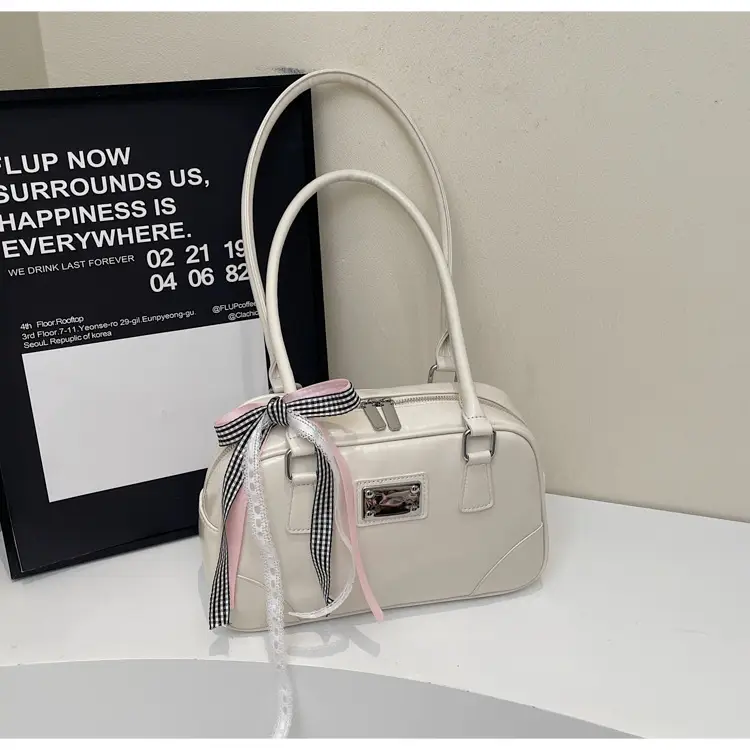 Pink Crossbody Bag with Ribbon for Women 2026 — feature 22