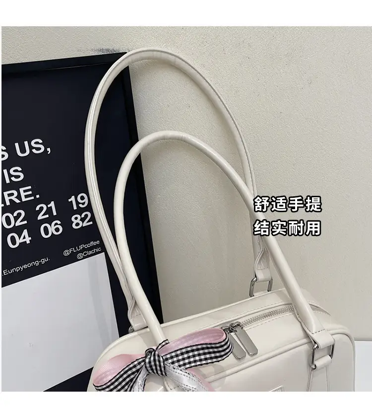 Pink Crossbody Bag with Ribbon for Women 2026 — feature 5