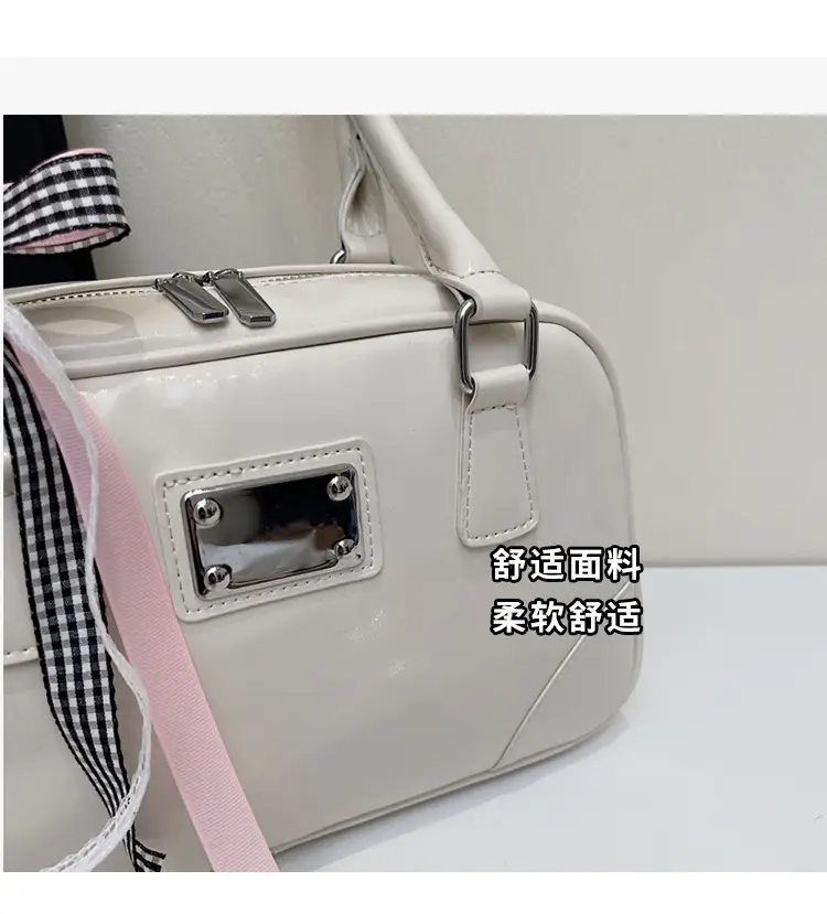 Pink Crossbody Bag with Ribbon for Women 2026 — feature 6