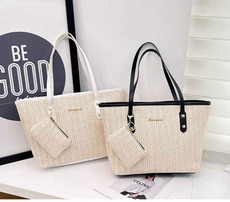 Spring Straw Woven Commuter Bag Large Capacity 2025 — feature 20