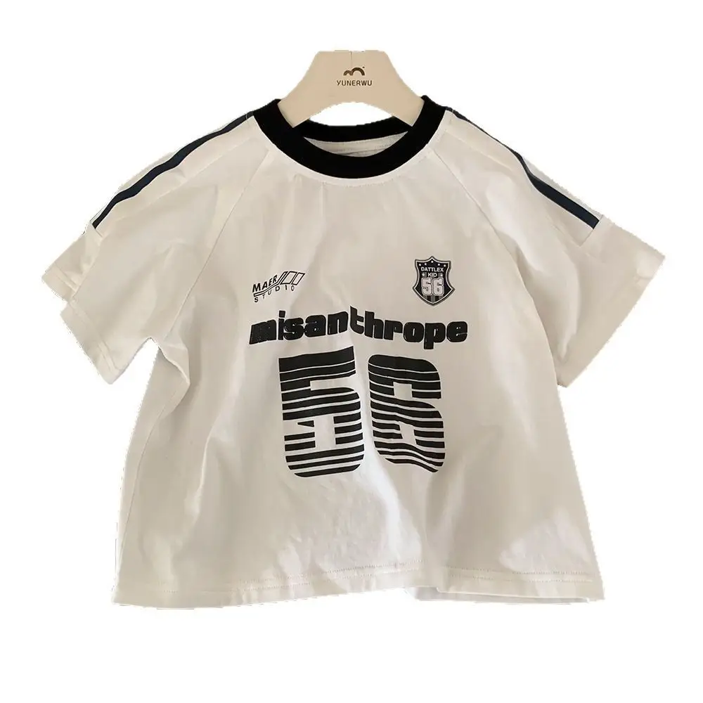Boys White 2025 Ball T-Shirt Short Sleeve - Image 6