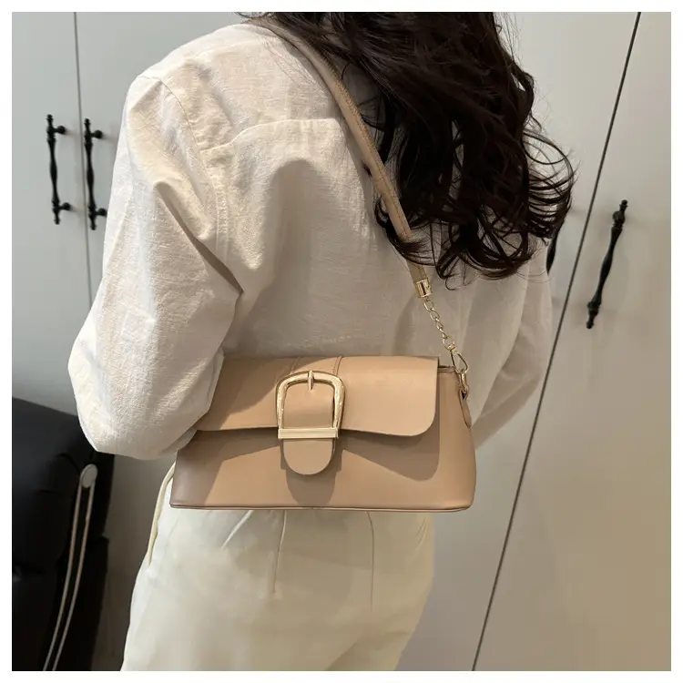Brown Leather Underarm Bag for Women 2025 — feature 17