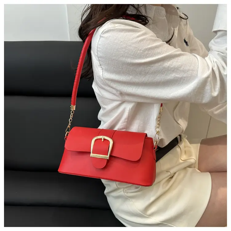 Brown Leather Underarm Bag for Women 2025 — feature 18
