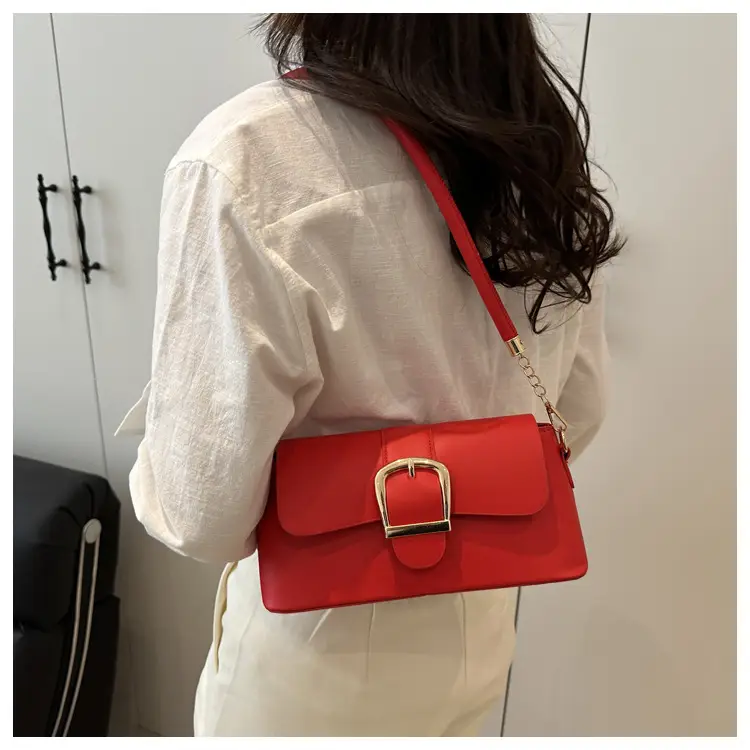 Brown Leather Underarm Bag for Women 2025 — feature 19