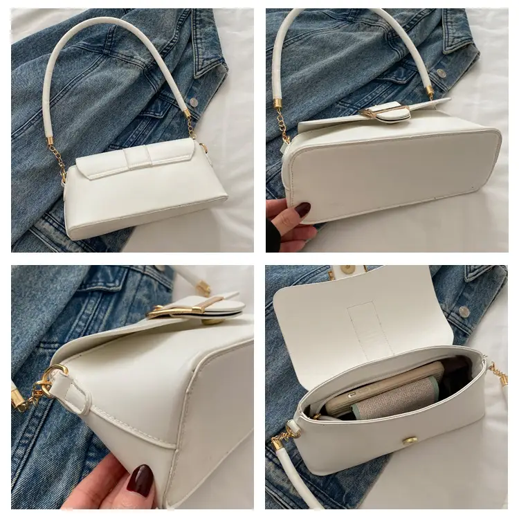 Brown Leather Underarm Bag for Women 2025 — feature 8