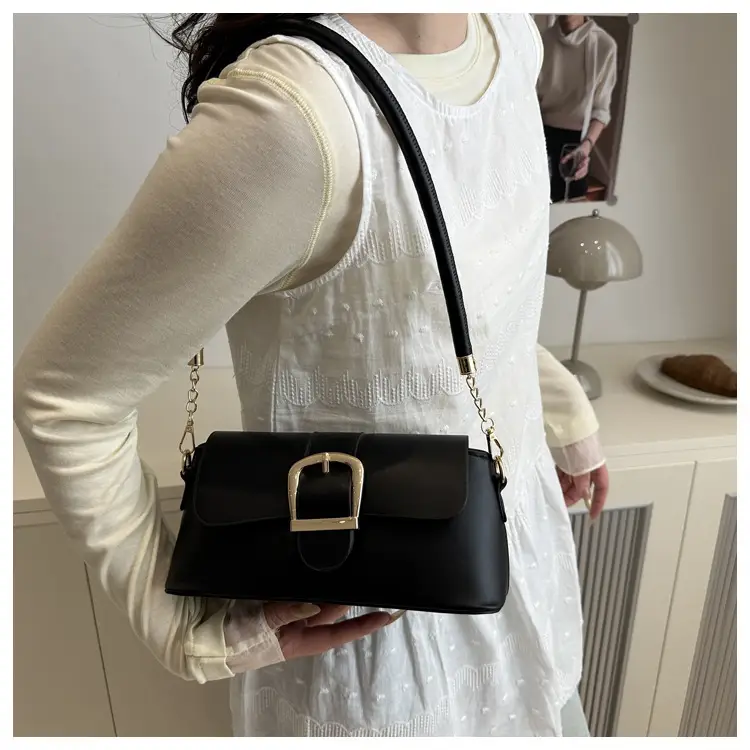 Brown Leather Underarm Bag for Women 2025 — feature 9
