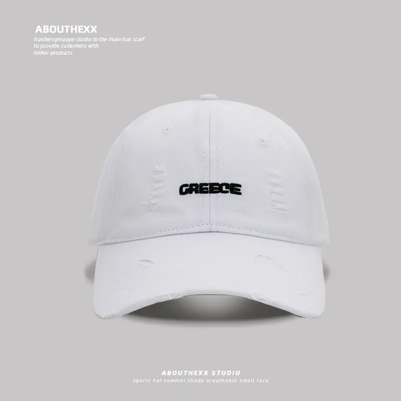 Women's Black Hole Cap with "GREEDY" Embroidery - Image 11