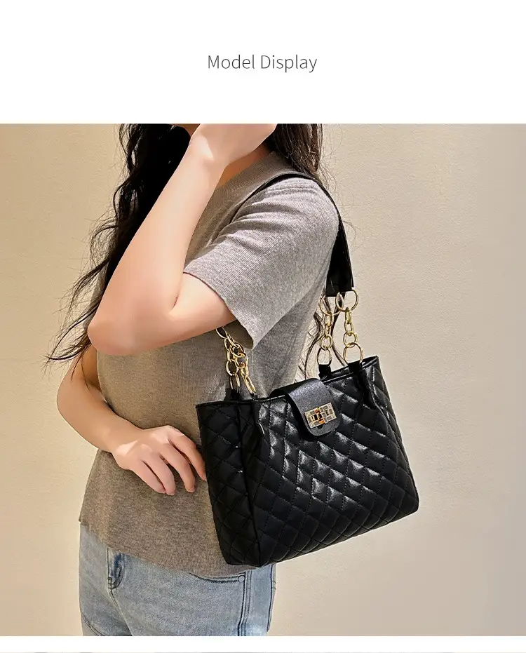 2025 Women's Straw Shoulder Bag with Wide Strap — feature 19