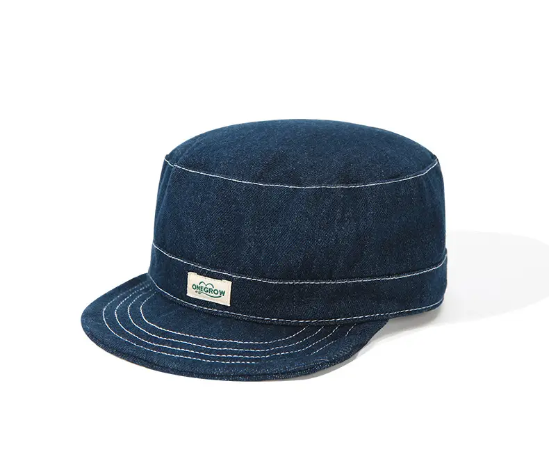 Women Denim Flat Cap Hat Retro Hip-hop South Korea — feature 2