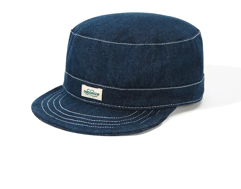 Women Denim Flat Cap Hat Retro Hip-hop South Korea — feature 9