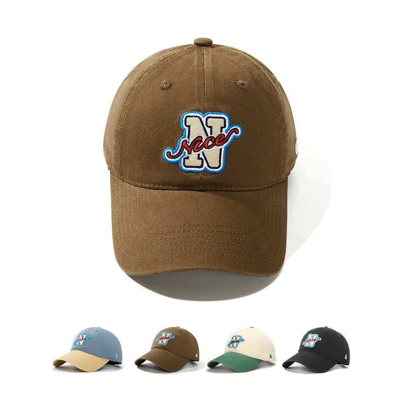Men's New York Yankees Embroidered Baseball Cap Brown - Image 6