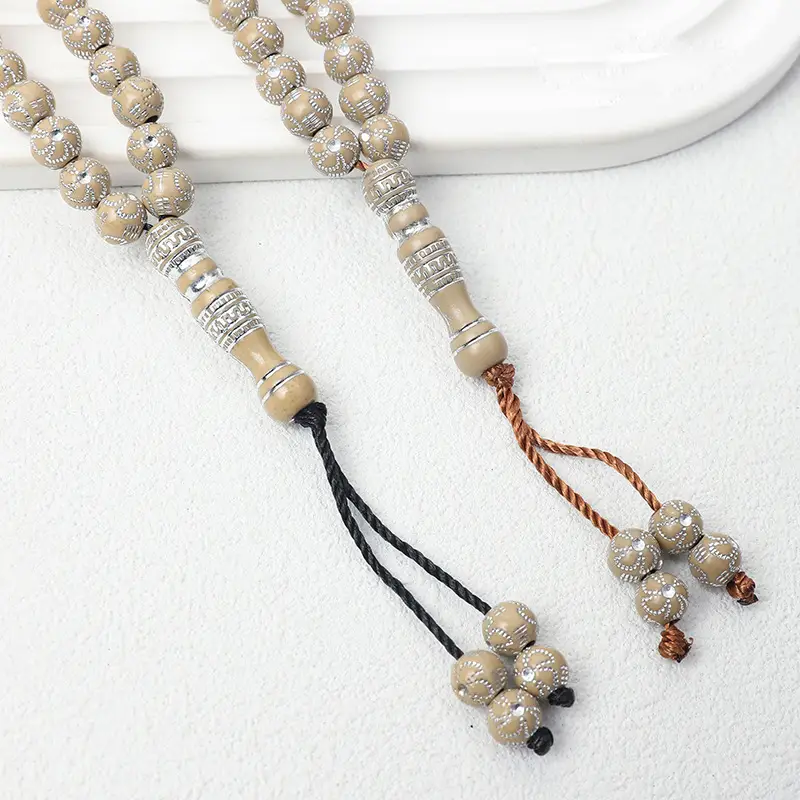 Muslim Prayer Beads 99 Beads 8mm Middle Eastern Bracelet — feature 4