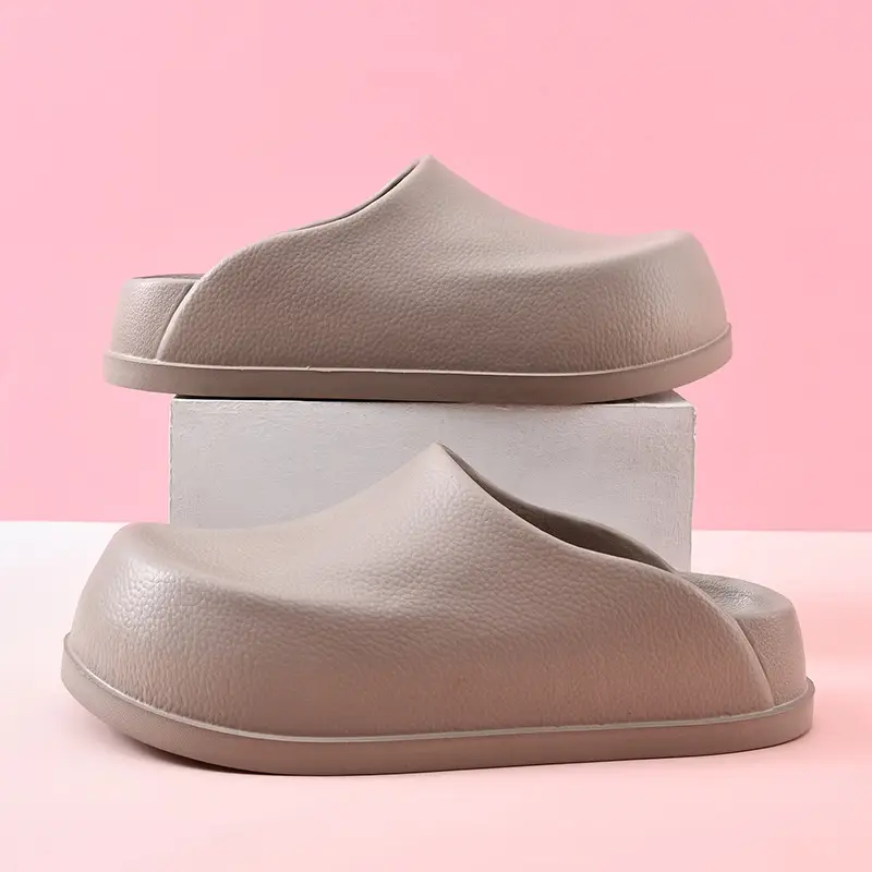 New Style Baotou Drag Women's Summer Outer Wear Non-slip Breathable Slippers EVA Thick Sole Wear-resistant Increased Non-stinky Foot Chef Shoes - Image 5