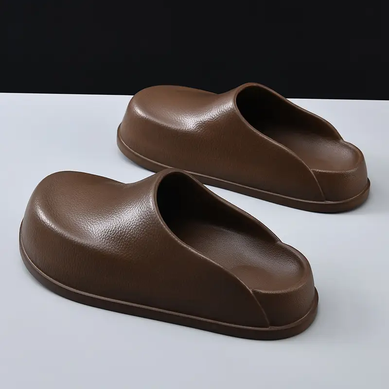 New Style Baotou Drag Women's Summer Outer Wear Non-slip Breathable Slippers EVA Thick Sole Wear-resistant Increased Non-stinky Foot Chef Shoes - Image 3