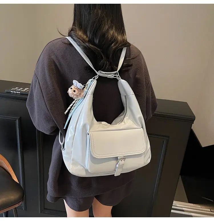 Black Crossbody Tote Bag for Women Large Capacity 2025 — feature 17