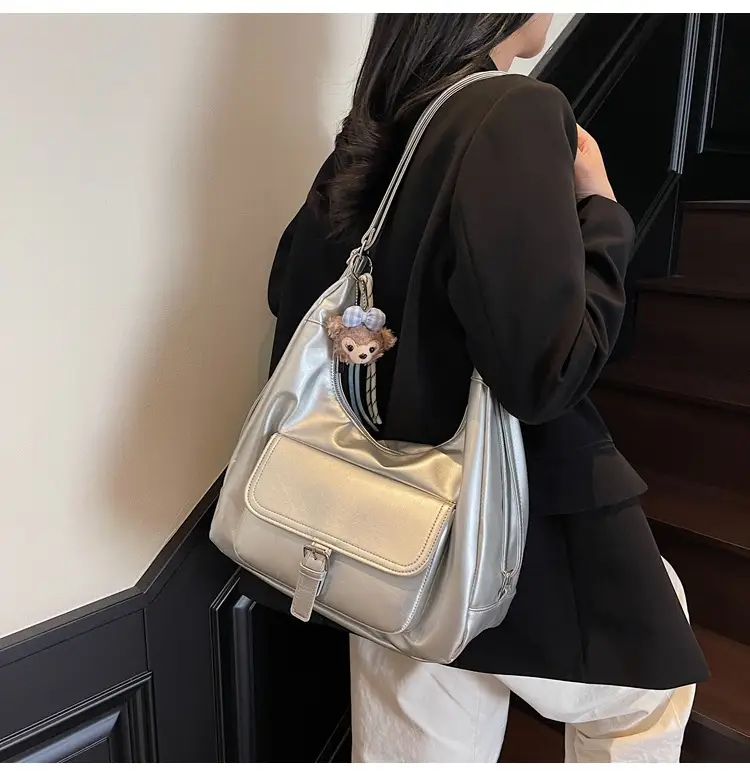 Black Crossbody Tote Bag for Women Large Capacity 2025 — feature 27