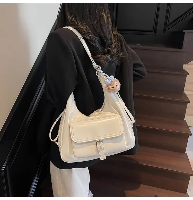 Black Crossbody Tote Bag for Women Large Capacity 2025 — feature 31