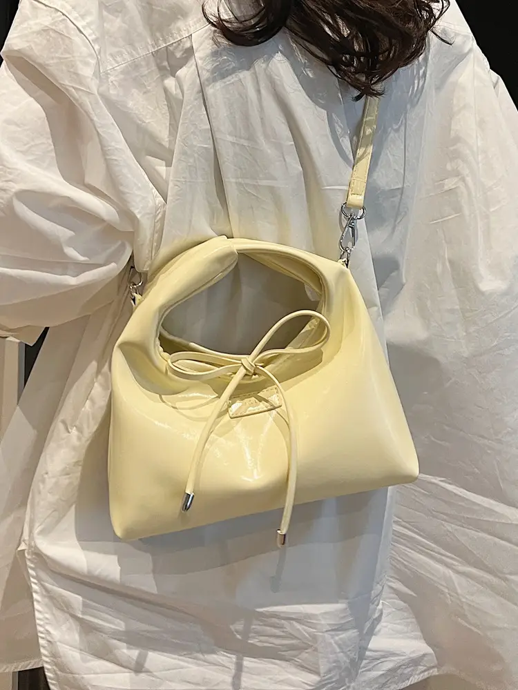 Pink Bow Bag for Women 2025 Spring Korean Fashion - Image 6