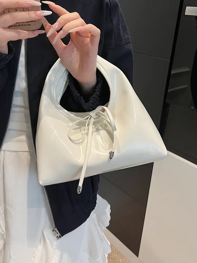 Pink Bow Bag for Women 2025 Spring Korean Fashion - Image 7