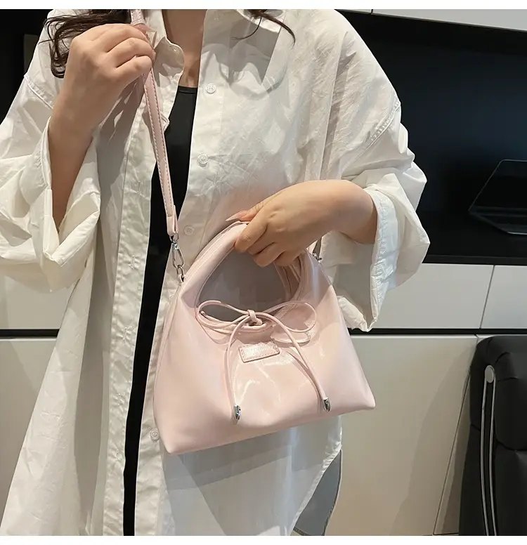 Pink Bow Bag for Women 2025 Spring Korean Fashion — feature 11