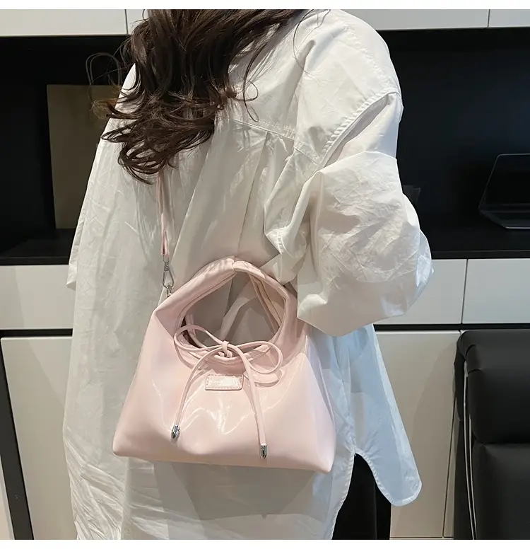 Pink Bow Bag for Women 2025 Spring Korean Fashion — feature 12