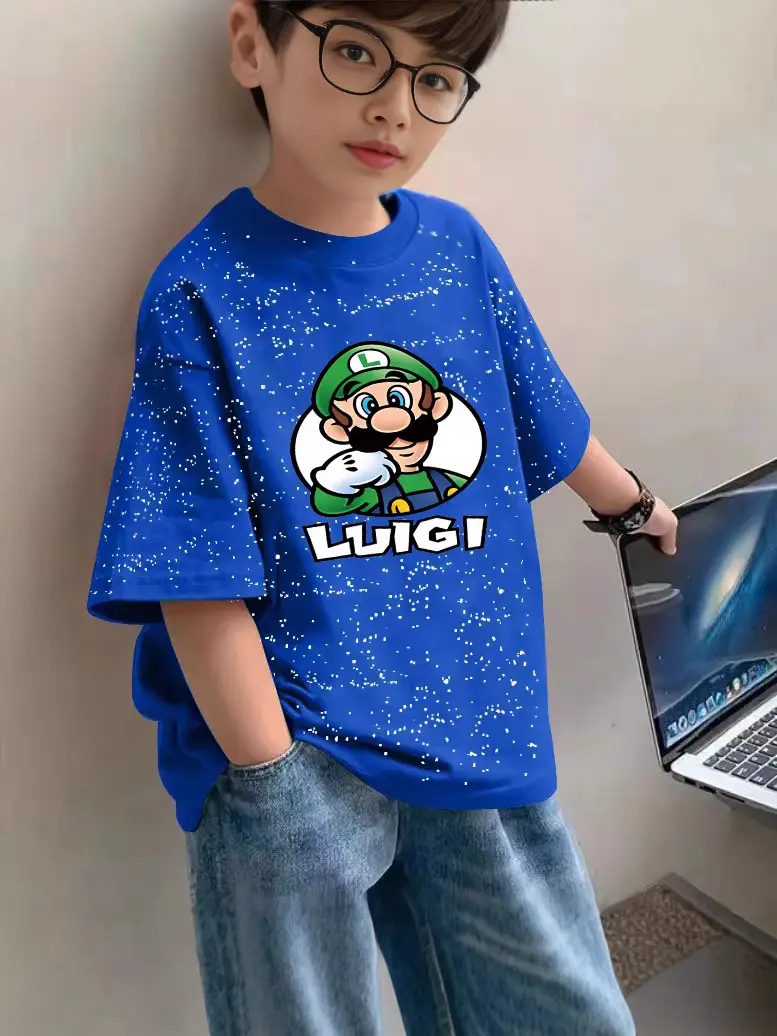 Boys Pure Cotton Half Sleeve T-Shirt Summer 2025 - Image 18