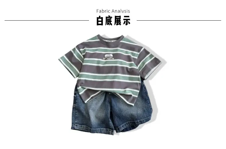 Children Denim Shorts 2026 Summer Boys Blue — feature 19