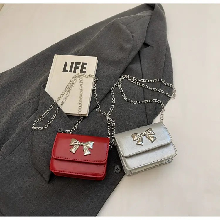 Red Bow Chain Shoulder Bag for Women 2025 — feature 30