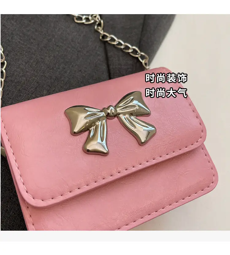 Red Bow Chain Shoulder Bag for Women 2025 — feature 9