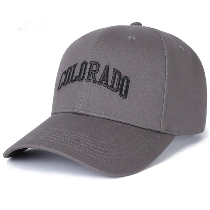 Colorado Letter Baseball Cap for Men Grey - Image 6