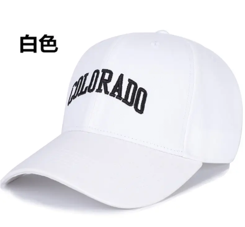 Colorado Letter Baseball Cap for Men Grey — feature 15