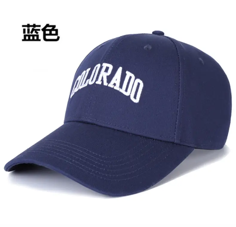 Colorado Letter Baseball Cap for Men Grey — feature 17