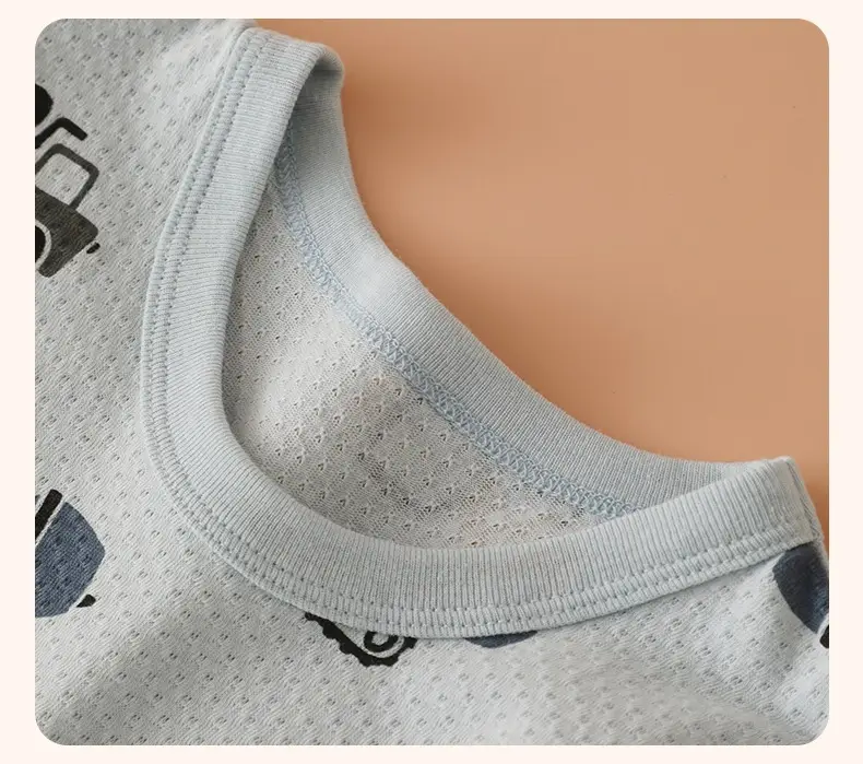 100% Cotton Boys Long Sleeve T-Shirts Set of 2 — feature 15