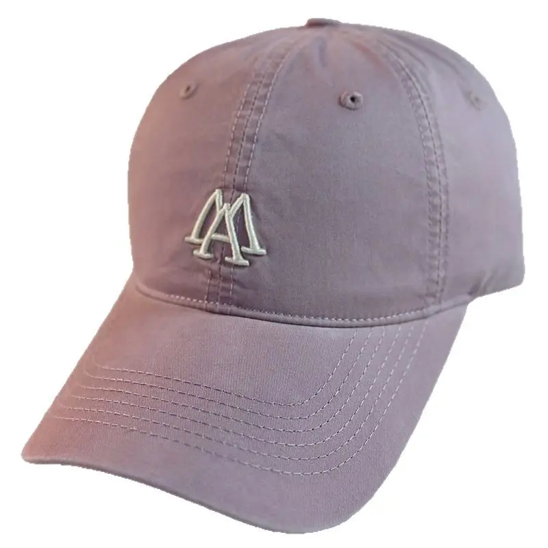 Men's Embroidered Duck Tongue Cap Grey Green - Image 12