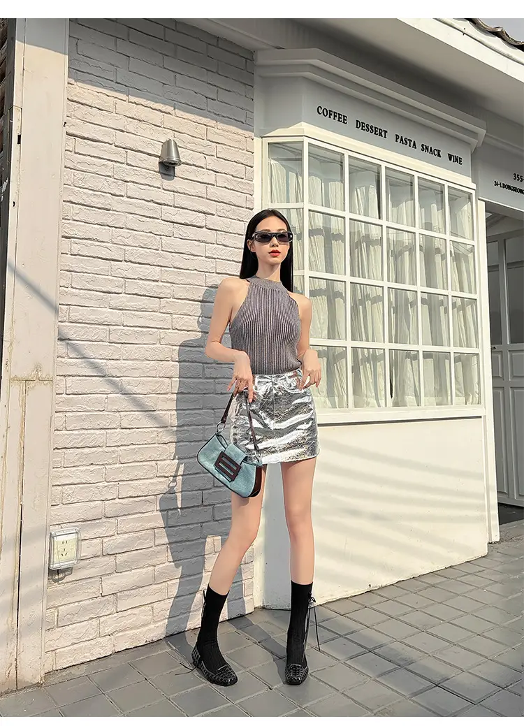 Shallow-Mouthed Single Shoes, Crystal Pvc Outdoor Casual Square-Toe Sandals, Slip-On Dance Shoes, Cool for Summer — feature 20