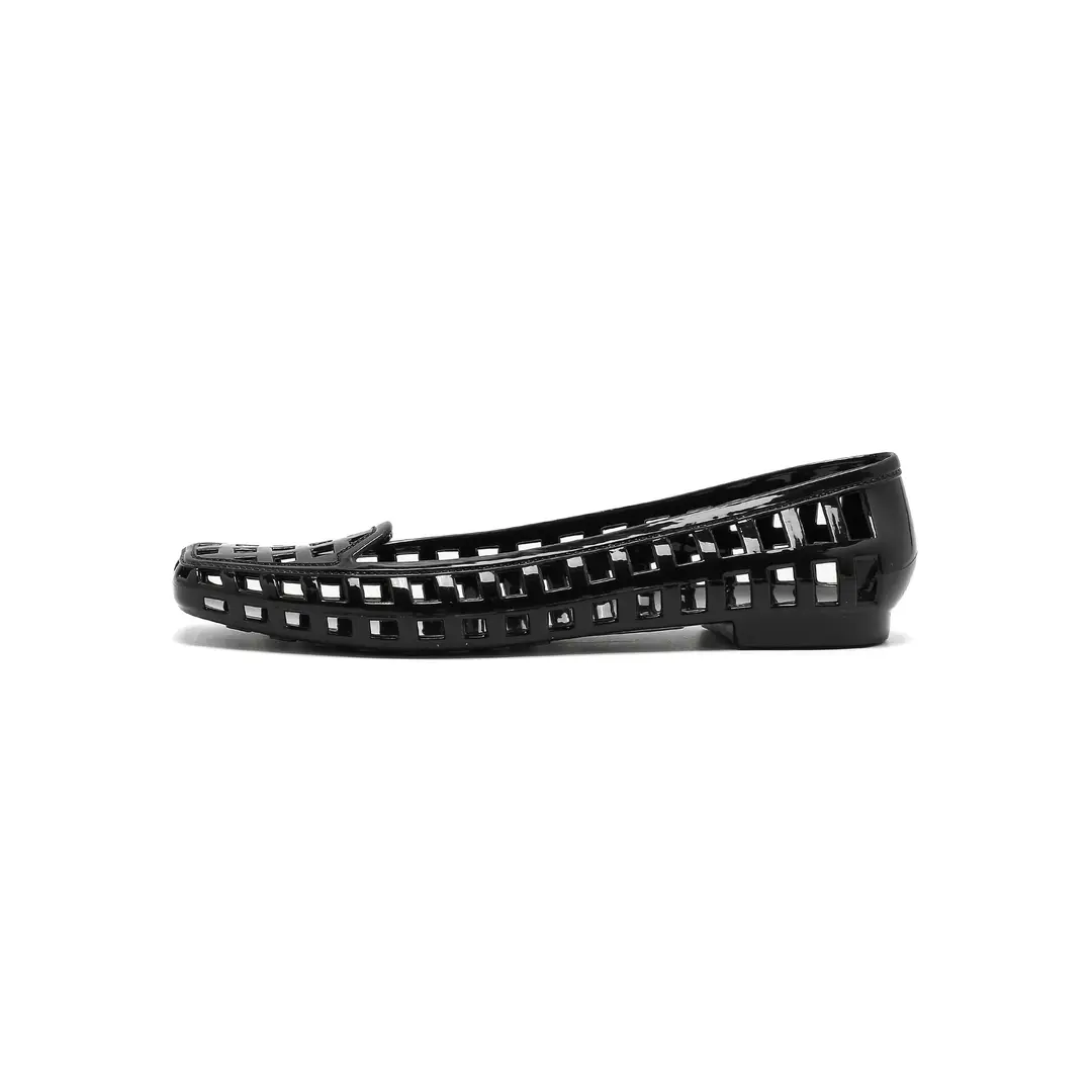 Shallow-Mouthed Single Shoes, Crystal Pvc Outdoor Casual Square-Toe Sandals, Slip-On Dance Shoes, Cool for Summer - Image 2