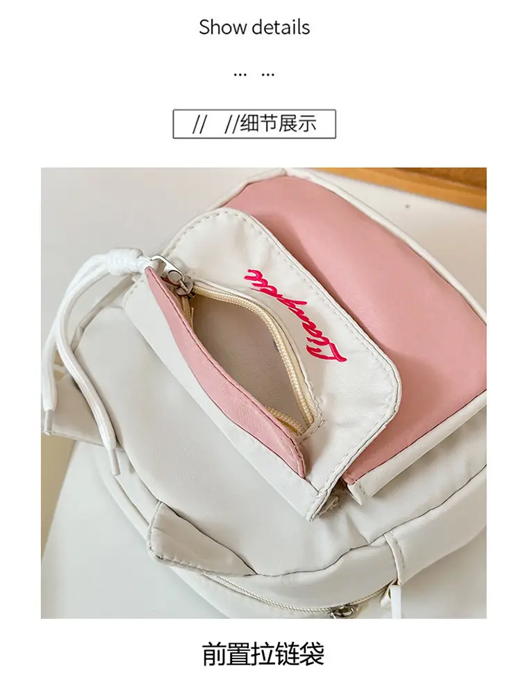 Sweet Cartoon Crossbody Bags for Girls Pink Blue Black — feature 5