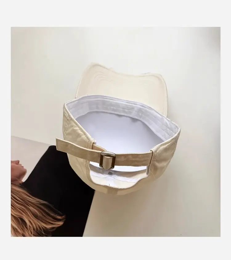 2025 Ripped Dog Cap for Women Spring Summer Wide Brim Sunshade — feature 5