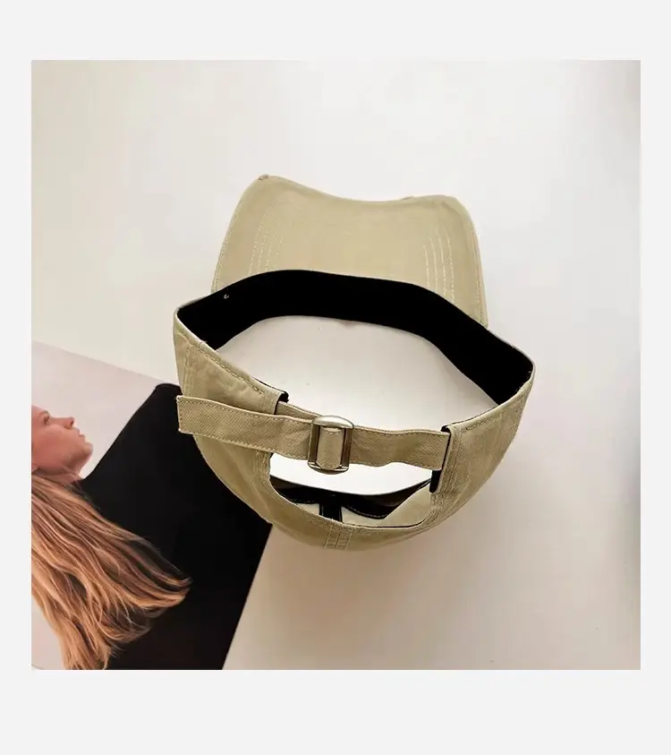 2025 Ripped Dog Cap for Women Spring Summer Wide Brim Sunshade — feature 8