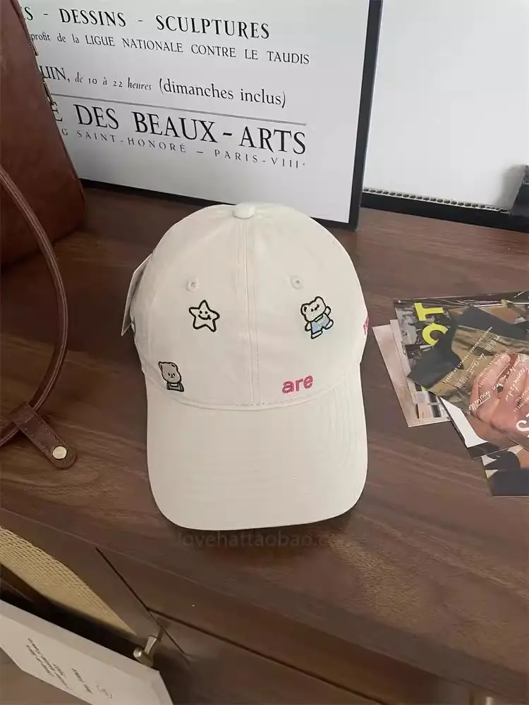 Cute Cartoon Bear Cap Women Pink 2025 — feature 19