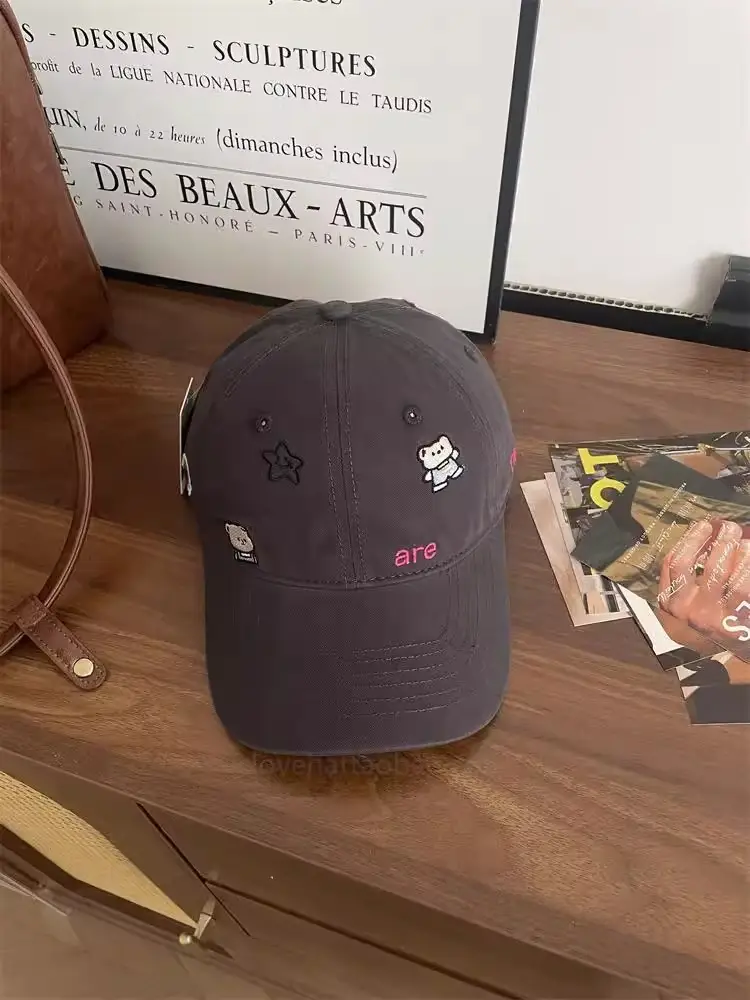 Cute Cartoon Bear Cap Women Pink 2025 — feature 22