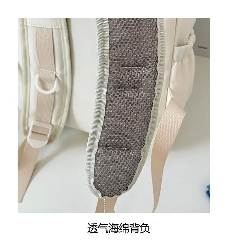 Light Blue Cross-Border School Backpack for Women — feature 17