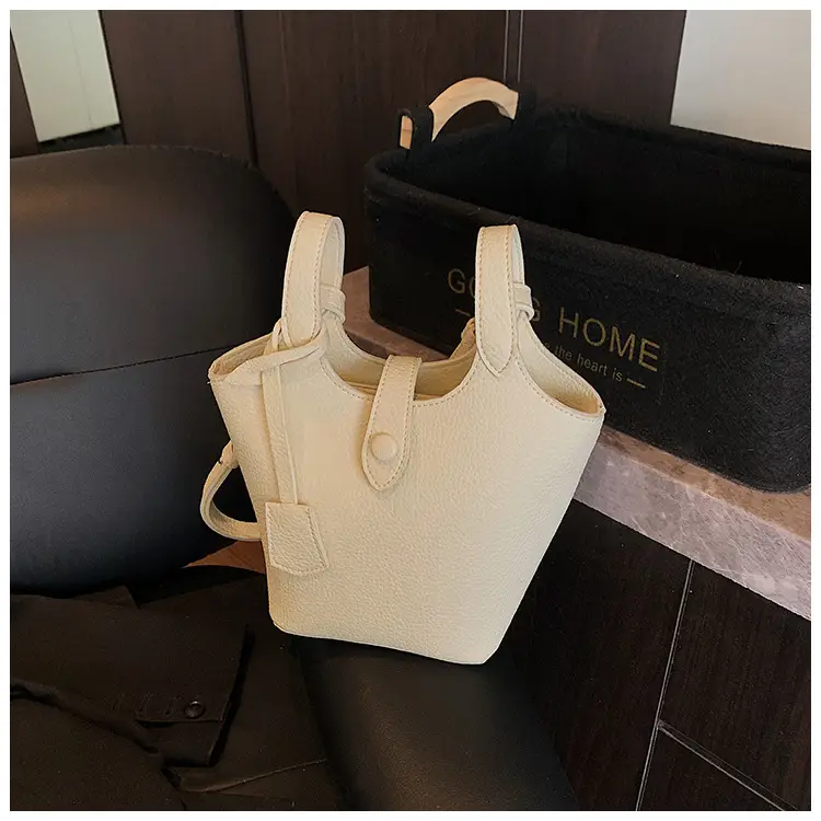 Women's Yellow Textured Shoulder Bag 2025 New Arrival — feature 15