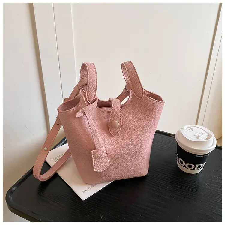 Women's Yellow Textured Shoulder Bag 2025 New Arrival — feature 21