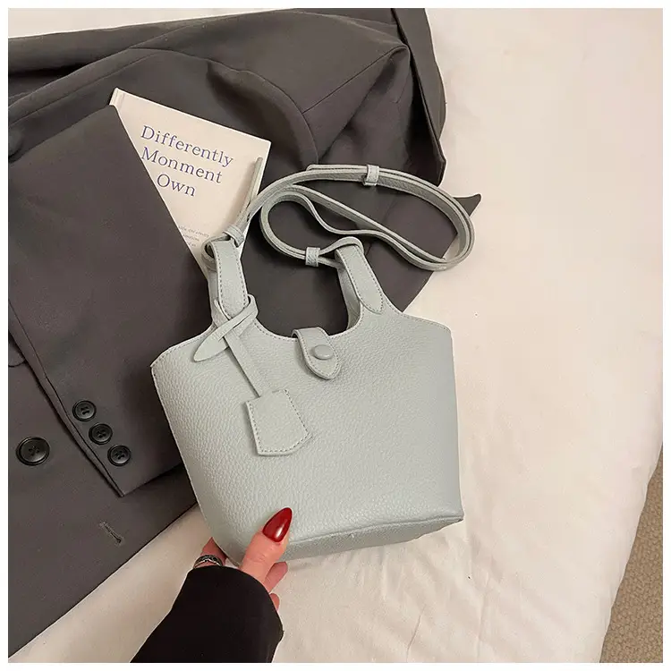 Women's Yellow Textured Shoulder Bag 2025 New Arrival — feature 36