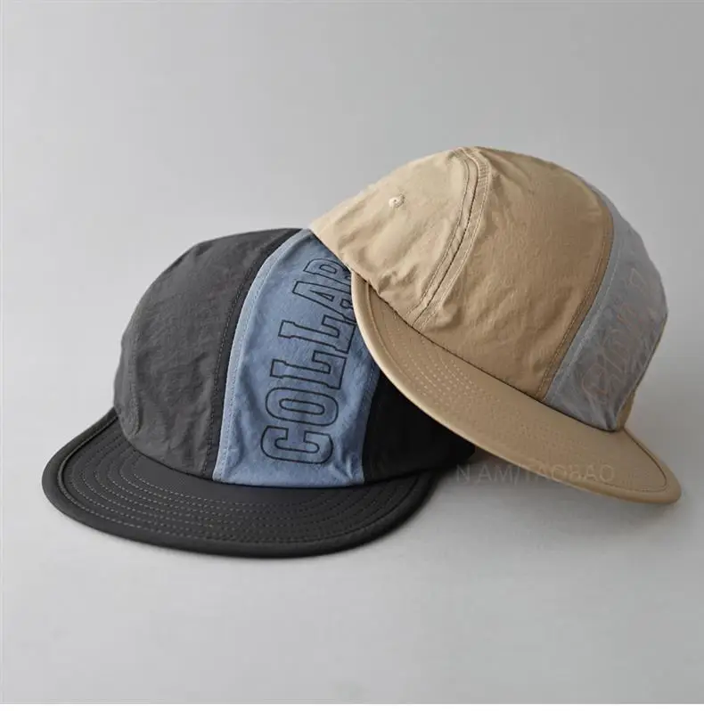 Men Baseball Cap Gold Label White Band Casual Outdoor — feature 10