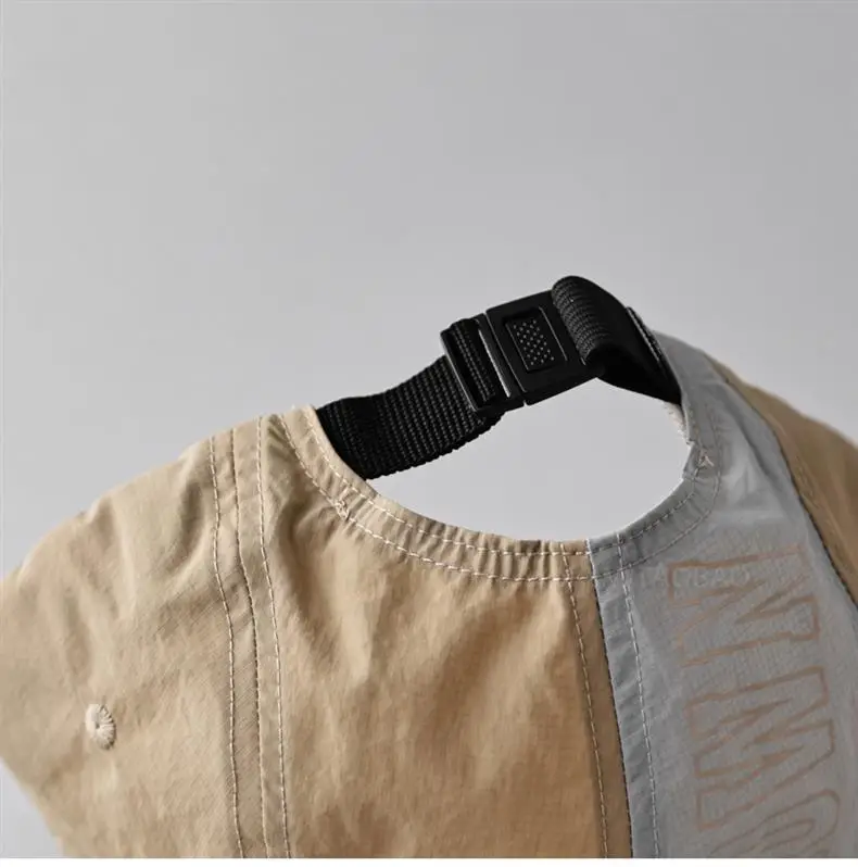 Men Baseball Cap Gold Label White Band Casual Outdoor — feature 12