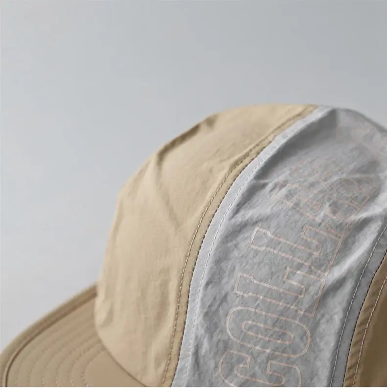 Men Baseball Cap Gold Label White Band Casual Outdoor — feature 13