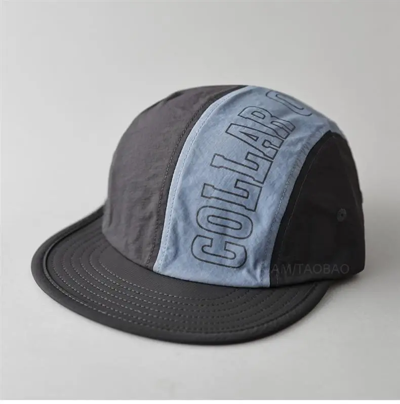 Men Baseball Cap Gold Label White Band Casual Outdoor — feature 5