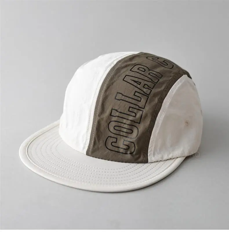 Men Baseball Cap Gold Label White Band Casual Outdoor — feature 7